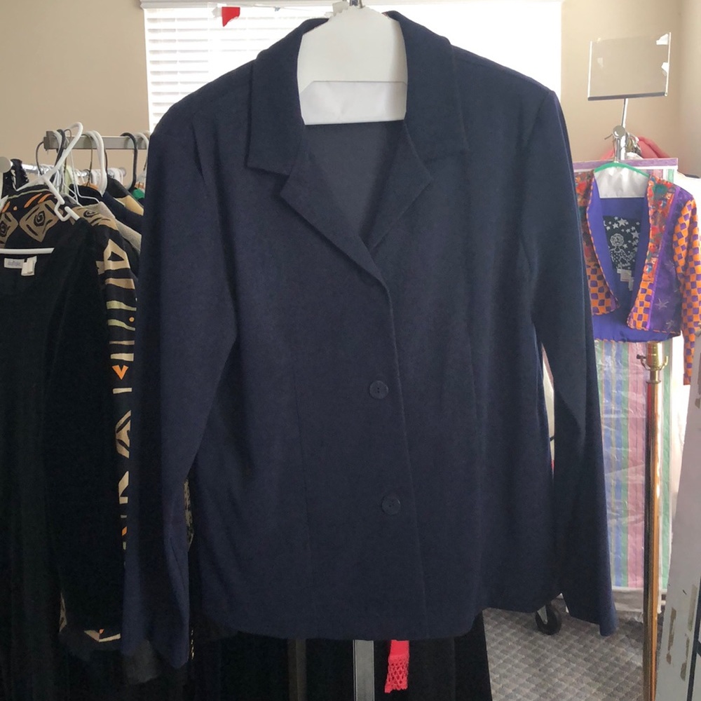Navy blazer jacket